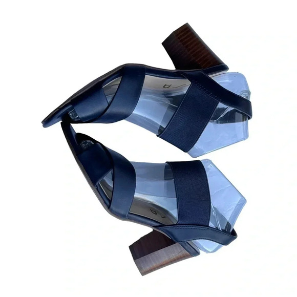 UNISA Dark Blue Strap Heeled Sandals•Women’s Size 61/2•Worn Once Great Condition - Picture 11 of 11